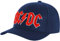 AC/DC Baseball cap Red Logo Blau