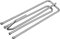 AKlamater 40 Stück Edelstahl Gardinenhaken, Metall Duschvorhanghaken, Vorhänge Haken, Gardinenhaken Vorhang Clips Haken Ideal für alle Zuhause Vorhänge