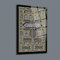 DEKADRON Kaaba Tür-Wanddekoration, Glas-Wandkunst, islamische Heimdekoration, Heimbüro, Wohnzimmerdekoration, islamische Wandkunst, Einweihungsgeschenk, islamische Wanddekoration (45 x 65 cm)