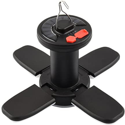 OSALADI Campingzelte Campingzelt Im Freien Hängendes Zeltlicht Zeltlaterne Hängen Leuchten Solar Camp Lampe Licht Notlicht Für Sturm Campingzelt Licht Outdoor-zelte Led Abs Markise