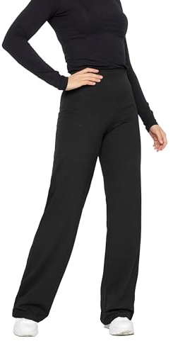 Long Tall Sally - Lts Tall Wide Leg Jersey Yoga Pants - Women's