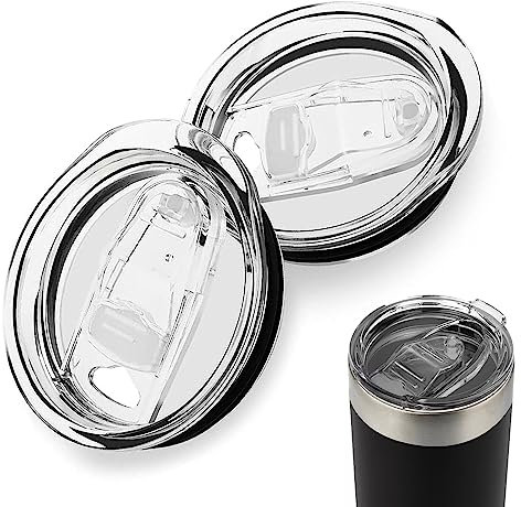 4 Stück 20 oz Skinny Tumbler Ersatzdeckel, 2,75 Bechermund, Einfache Moderne Spill-Proof Abdeckung für Tumbler
