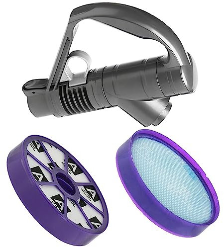Masterpart Wand Handle & Twin Filter Kit Compatible With Dyson DC19 Cylinder Vacuum Cleaners DC29