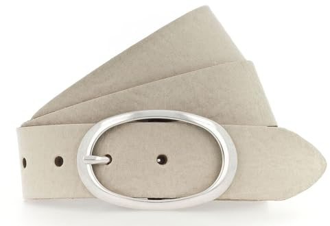 Vanzetti Leder Gürtel 35mm Woman's Belt W110 Cream creme
