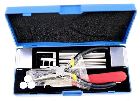12 in 1 HUK Schloss Demontage Werkzeug, Professionelle Schlosser Werkzeuge Entfernen Lock Pick Repair Tool