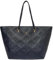 Tommy Hilfiger Refined Tote Monogram, Shopper, Tote Bag, Schultertasche, Dunkelblau