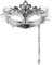 Oidea Women's Masquerade Mask with Stick: Rhinestones Deecorations Mardi Gras Venetian Mask Halloween Carnival Party Costume Ball Mask, Black Silver