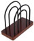 Zerodeko Magazine Rack Vinyl Record Display Stand Dinner Napkin Organizer Tabletop Napkin Holder CD Organizer Stand Vintage Napkin Holder CD Stand File Holder Record Holder Bookshelves Iron