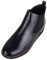 ABSOLUTE FOOTWEAR Stivaletti Chelsea da donna in ecopelle verniciata, con zeppa e doppio tassello, Marina Militare, 41 EU