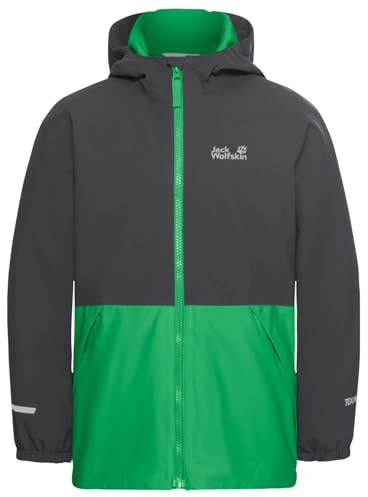 Jack Wolfskin Jungen New Snowy Days Jkt, Mystic Green, 176 EU