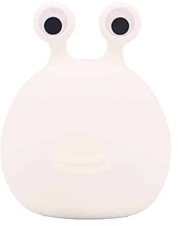 Mumusuki Schnecken-Nachtlicht, Silikon, Niedliche Cartoon-Tier-Nachttischlampe, Lustige Tischlampe für Stillen, Wohnheim, Zimmerdekoration