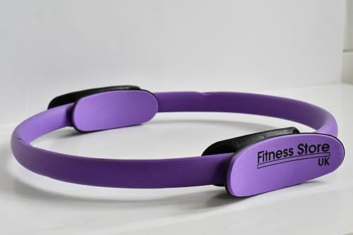 Fitness Store UK Yoga Pilates Fitness Kreis Übung Home Workout Magischer Ring für Ganzkörper-Kraft, Flexibilität, Balance – unverzichtbar für alle Niveaus (lila)