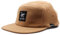Kappe mit 5 Paneelen, aus recyceltem Lammfeld, klassische Jockey-Kappe, Einheitsgröße, beige, One size