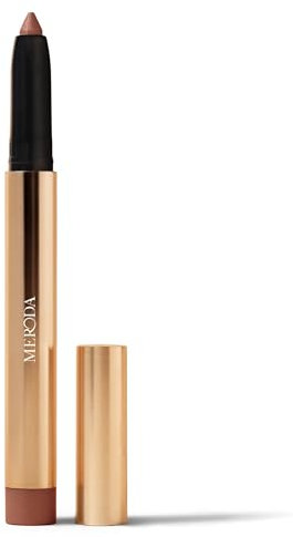 MERODA® Lidschatten Stift [MIT WISCHFEST-FORMEL] - Eyeshadow Stick - Lidschattenstift - Eye Perfecting Shimmer Beautystick - Vegan & Cruelty Free - (Mauve)