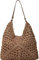 KERLYING Sacs à BandoulièRe En Paille Pour Femmes, Paille Sac Tissé à La Main, Sac à Main Tissé De Grande Taille Pour Les Loisirs En Bord De Mer (2025) (Khaki)