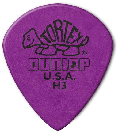 Jim Dunlop 472RH3 Guitar Picks, 1.14 mm, Purple
