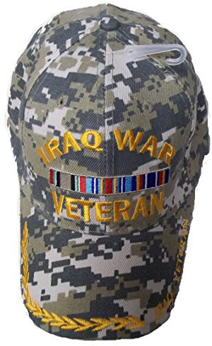 Sport Cap Irak-Krieg-Veteran gestickten Art Baseballmütze Ball Hut irakisch Freiheit für Herren