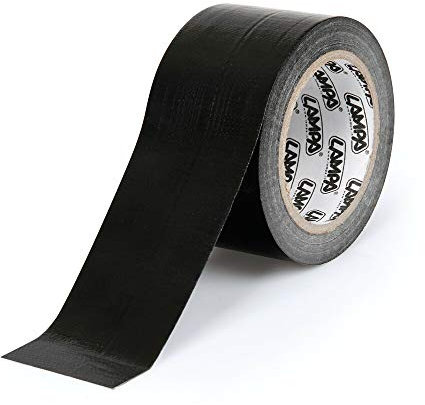 Lampa Adhésif Vynil Noir 50mm Rouleau 15m [621060]