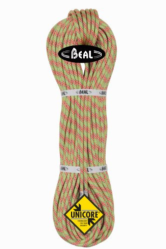 Beal Ice Unicore Golden Line Dry-Springseil grün Anis/Emerald 8,1 mm 2 x 50 m