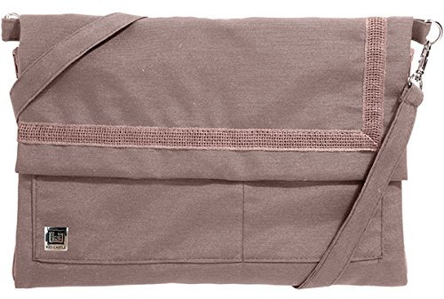 RED CASTLE - Sac à langer pochette taupe / rose