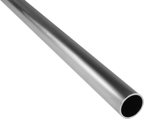 Riggatec Aluminium Rundrohr 35 x 2 mm – Länge 0,5 m – Hochwertiges Alurohr für Konstruktion, Modellbau, Werkstatt und DIY – Leicht, stabil und korrosionsbeständig