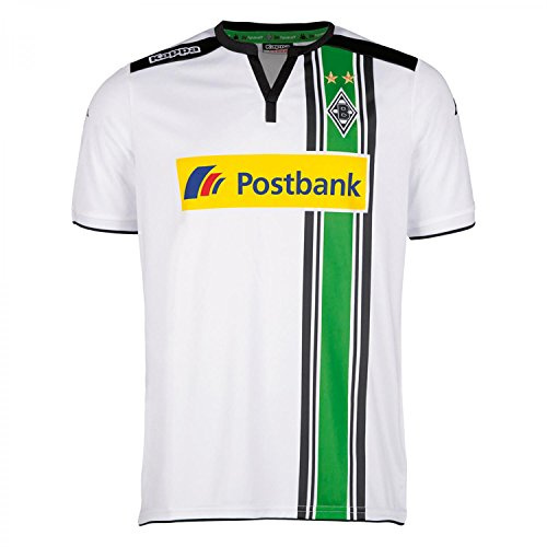 Kappa Trikot BMG Home Short Sleeve Interlock, 001 White, XL, 402200