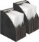 2 Stück Veloflex 4446280 - Stehsammler-Fächerbox A4, 6-56 cm, schwarz