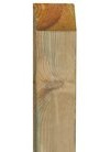 ITALFROM Pfostenträger aus Kiefernholz H 150-9X9 - Zaunpfosten für Garten