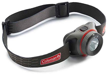 Coleman LED Headlamp with BatteryGuard Technology, Water-Resistant Headlamp with 4 Light Modes, Up to 25% More Battery Life than Traditional Headlamps