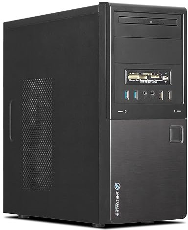 Ankermann Silent Desktop PC Palma | Intel Core i5-6500 | 16Go RAM | 480Go SSD | Windows 11 | Libre Office