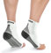 Plantar Fasciitis Socks Foot Compression Sock Sleeves for Men and Women (One Pair) (White) [L] (Large: 25-29cm Arch Circumference) - Relieves Pain - Supports Heel, Arch & Ankle