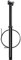 Crankbrothers Highline 3 Dropper-Sattelstütze, 31.6mm, 569mm, 200mm, black, 16523CB