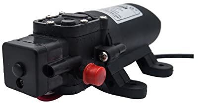 TOTMOX 12V 4L/Min électrique haute pression diaphragme pompe à eau auto-amorçante pour pompe réservoir transfert caravane Camping ferme bateau