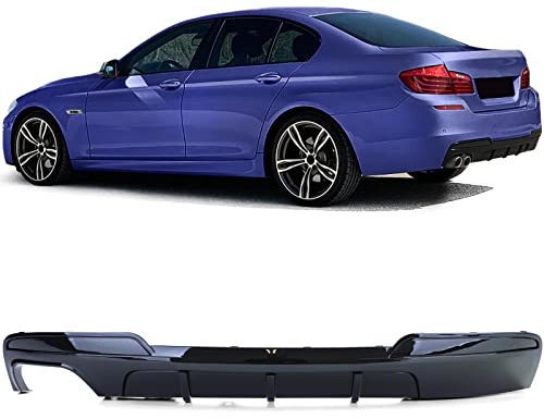 Heckdiffusor Performance Schwarz Glanz passt für BMW 5er F10 F11 520 525 528 530