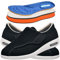 Aocase Scarpe Sanitarie Uomo, Scarpa Ortopedica Piatte comode Sportive Scarpa Bassa Sanitaria per Uomo e Donna Outdoor Corsa Running Scarpe Sportive Casual,Blacka,43 EU