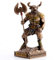 Veronese Design Minotaurus Kreatur des Labyrinths, Kunstharz, handbemalt, Miniaturfigur