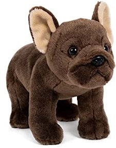 Trigon Stofftier Franz. Bulldogge, 24 cm, Kuscheltier, Plüschtier, Hund Haustier, Bulldoggen
