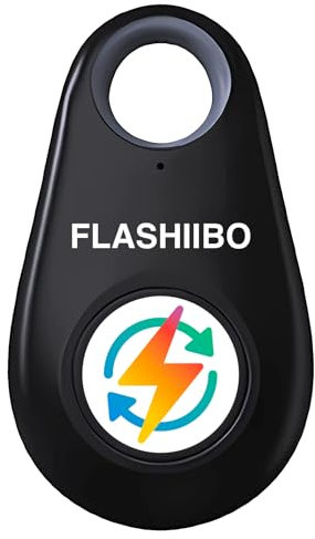 Flashiibo Fob v1 Black, NFC Tag Emulator, 1 Save Lot, Unlimited Rewrite, UID Regen