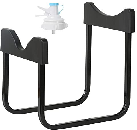 Porte-Bouteille d'eau avec Distributeur – Bouteille d'eau antidérapante avec Bec verseur – Support antirouille Compatible avec Les Bouteilles Non 55 mm diamètre