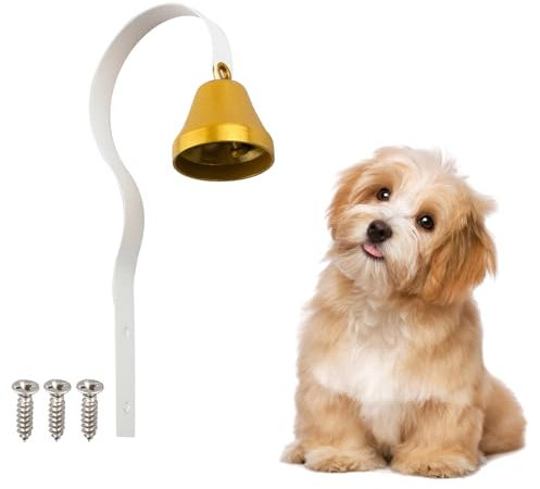 lygchii Dog Bells for Training, Vintage Shopkeeper Doorbell, Wall Mounted Dog Door Bell, Housetraining Puppy Bell for Dogs to Ring to Go Outside
