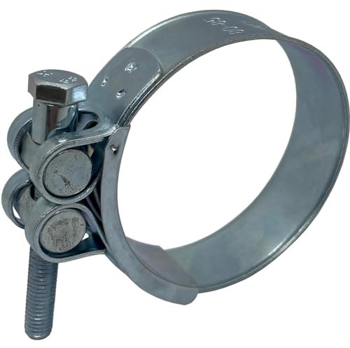 1x Lumonic Gelenkbolzenschelle 92-97mm Verzinkt Auspuffschelle für Bau PKW LKW