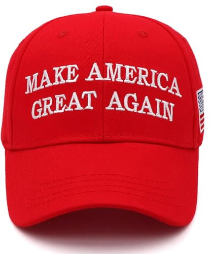 Trump 2024 Mütze Donald Trump 2024 MAGA Mütze Stickerei verstellbar Take America Great Baseball Cap, M01r, 7-7.625