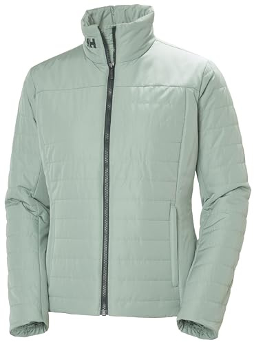 Helly Hansen Damen W Crew Insulator Jacket 2.0, Eukalyptus, XS
