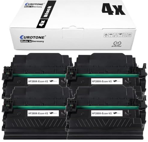 Eurotone CF289x-4xBK kompatibel für M507dn, M507x, M528z, M528f, M528dn, E52645c, E52645dn