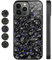 Generisch Forged Carbon Fiber Magnetische Anti-Fall Schutzhülle für iPhone 16 15 14 13 12 Pro Max (15, Blau)