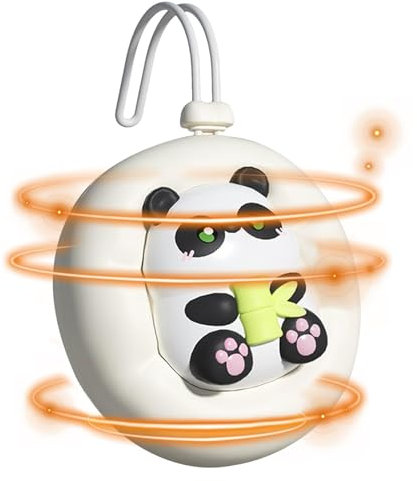 Generisch Panda Handwärmer, Handwärmer Panda, Panda Handwärmer, wiederverwendbare Tasche heiße Hand, tragbare Heizung für Weihnachten im Freien (Weiß)