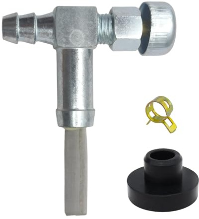 Strongthium 13mm (33/64) Fuel Tank Grommet and Shut Off Valve Kit Compatible with MTD 951-0171 751-0171 John Deere Toro Petrol Generator Ride-on Mower Garden Tiller