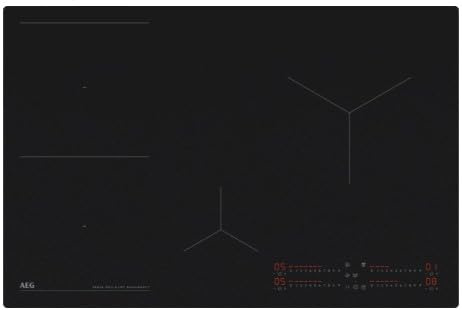 Piano Cottura Induzione 4 Fuochi Larghezza 80 cm in Vetroceramica colore Nero - TI84IB30IZ