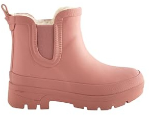 NEXT Mädchen Standard Chelsea Gummistiefel Rosa 34.5