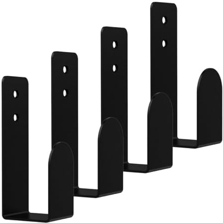Artibetter Wall Mounted Keyboard Holder Shelf for Mechanical Keyboards Acrylic Material with Easy Installation Space-saving Design for Gaming and Office Use Black